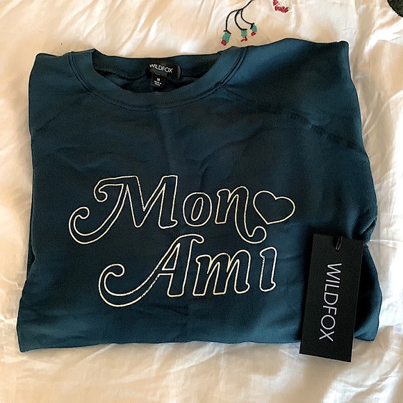 WILDFOX SWEATSHIRT 💋NWT - Picture 5 of 9